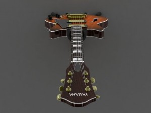yamaha guitar 3D-Modell