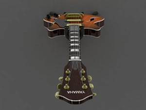 yamaha guitar 3D Model