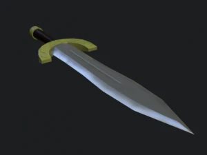 short sword 3D Model
