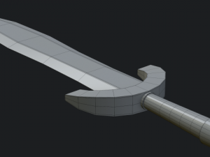 short sword 3D Modell
