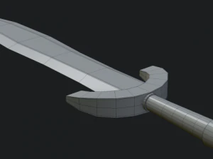 short sword 3D Model
