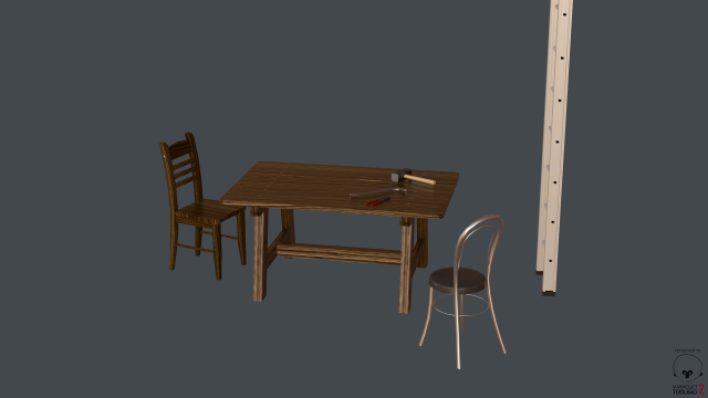 low poly set 3D Модель .c4d .max .obj .3ds .fbx .stl .blend 
