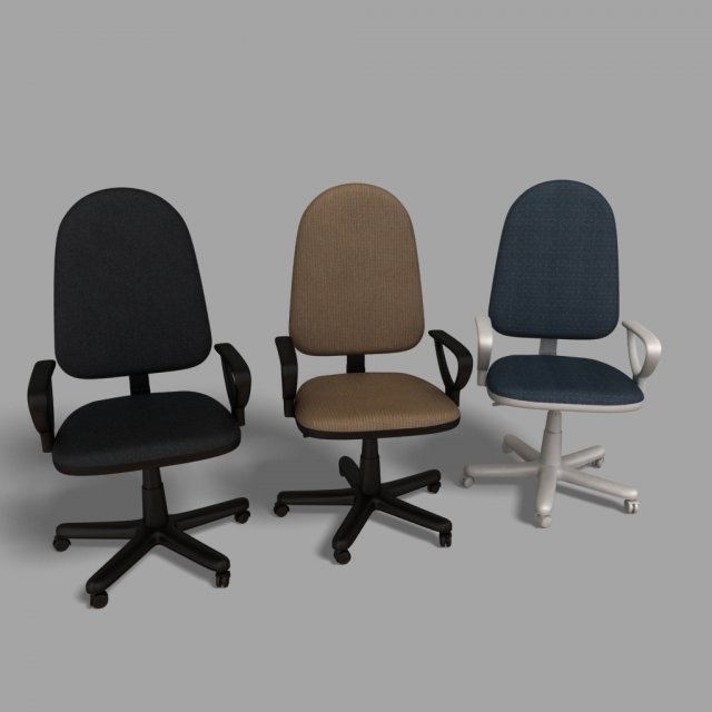 office chair 3D Модель .c4d .max .obj .3ds .fbx .stl .blend 