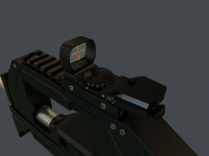 concept rifle Model 3D