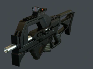 fucile di concetto Modello 3D