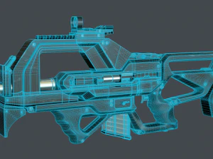 fucile di concetto Modello 3D