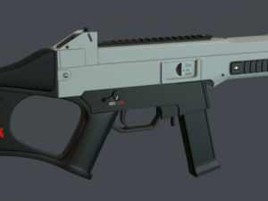 heckler  koch usc 3D 模型