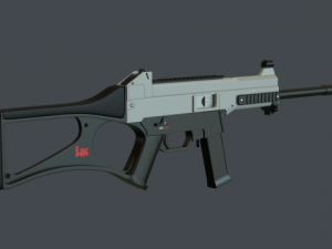heckler  koch usc 3D 模型