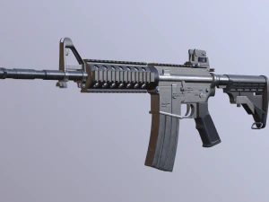 m4 rifle 3D Model