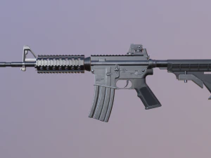m4 rifle 3D Model