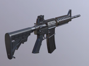 m4 rifle 3D Model