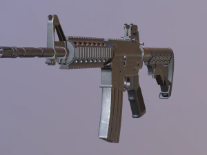 m4 rifle 3D Model