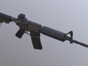 m4 rifle 3D Model