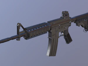 m4 rifle 3D Model