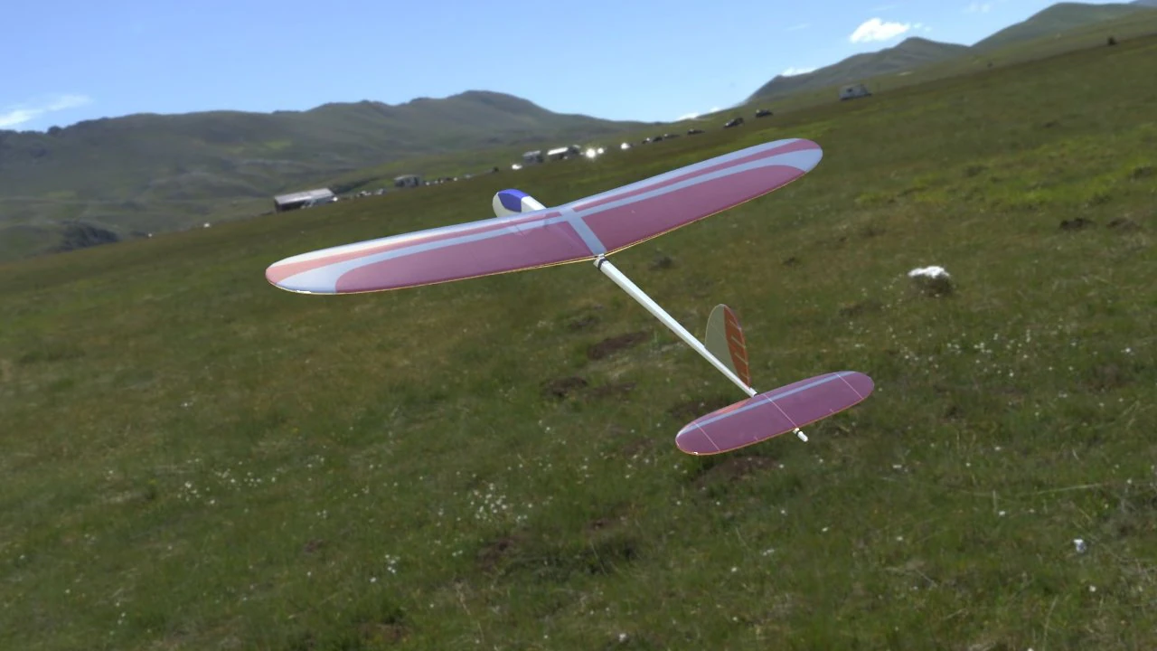 glider model 3D Model .c4d .max .obj .3ds .fbx .stl .blend