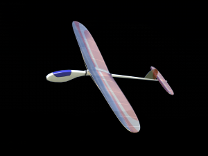 glider model 3D 模型