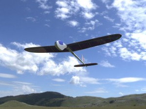 glider model 3D 模型