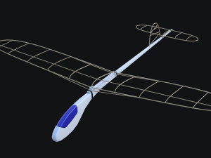 glider model 3D 模型