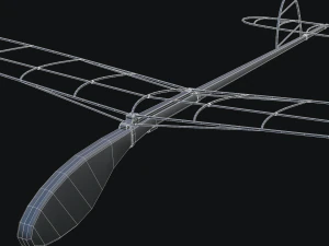 glider model 3D Model