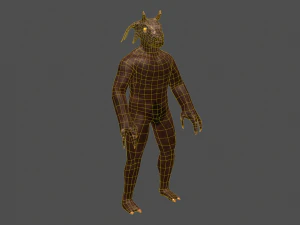 monster character 3D Model