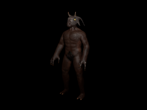 monster character 3D Модель