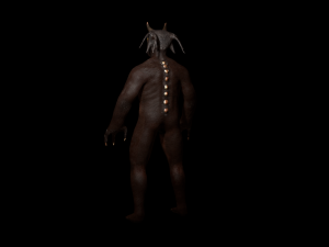 monster character 3D Модель