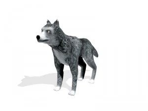 wolf 3D Model