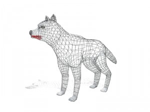 wolf 3D Модель