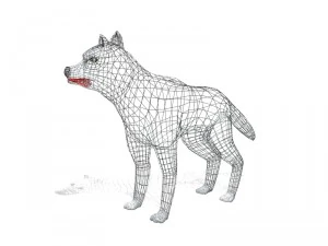 wolf 3D Model