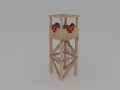 woodtower Model 3D