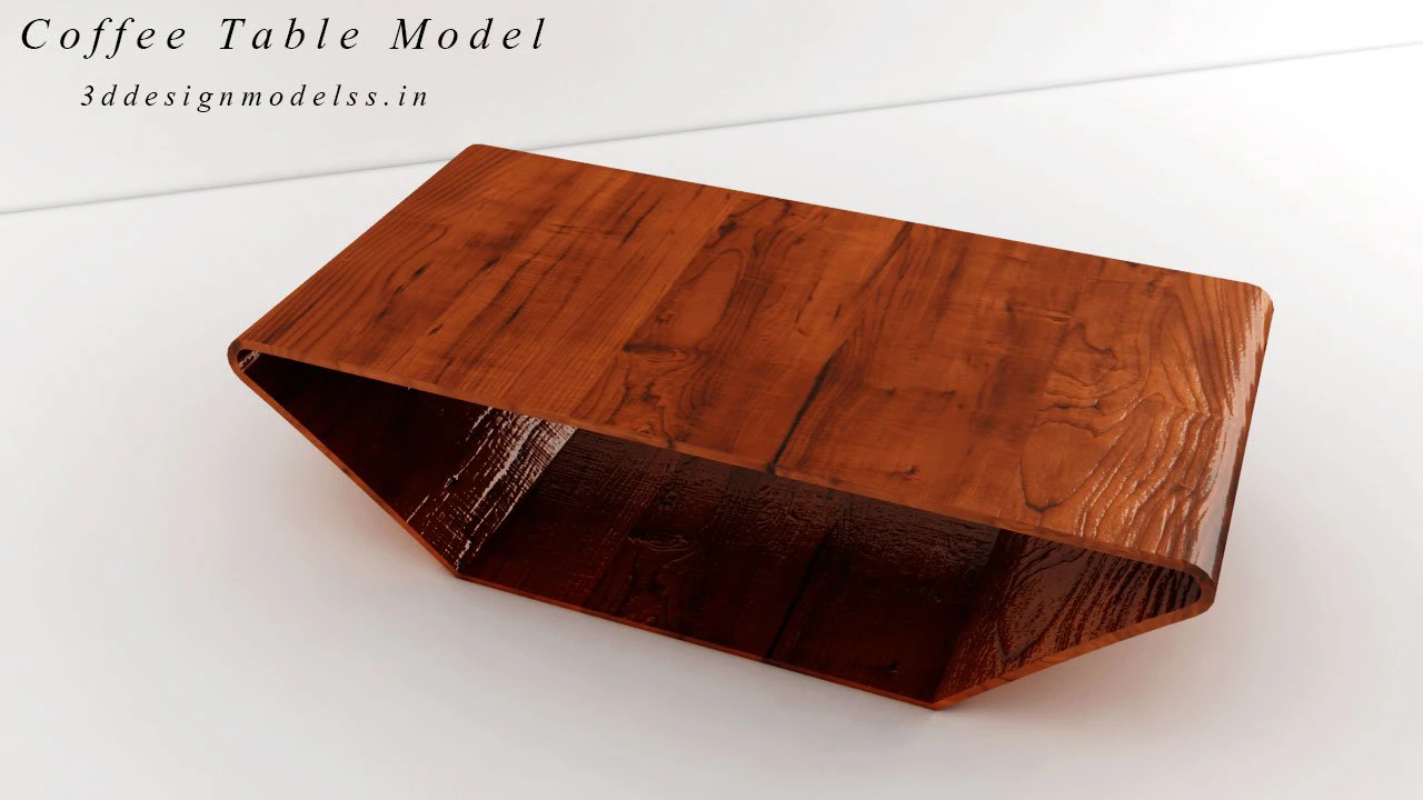 3d coffee table 3D Model .c4d .max .obj .3ds .fbx .stl .blend 