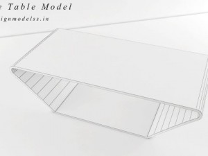 3d coffee table Modèle 3D