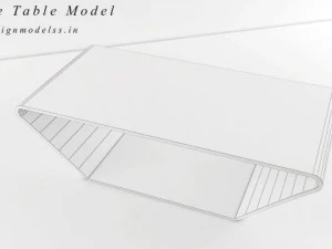 3d coffee table 3D Model