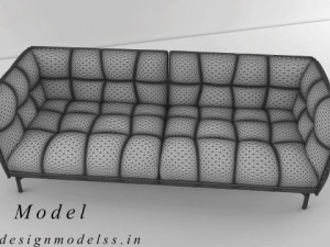 3d sofa 3D 模型