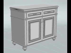 komod 3D Model