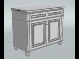 komod Modelo 3D