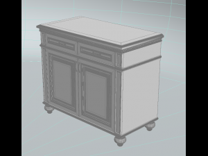 komod 3D Model