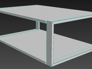 coffe table 3Dモデル