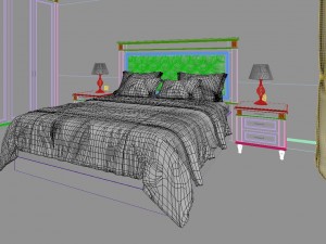 bedroom Modello 3D