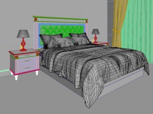 bedroom Modello 3D