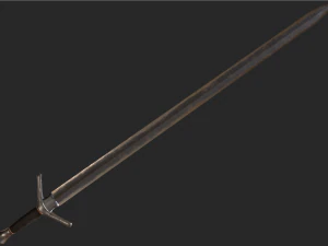 one-handed medieval swords pack 3D Model