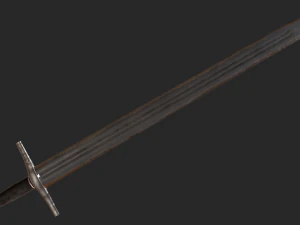 one-handed medieval swords pack 3D Model