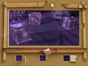 graphics with glass Model 3D