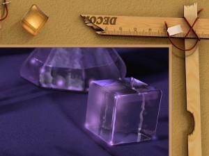 graphics with glass 3D Model