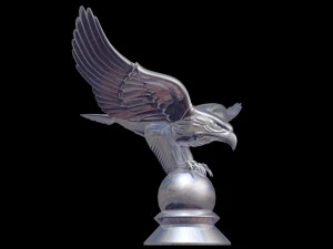 eagle chrome 3D Model