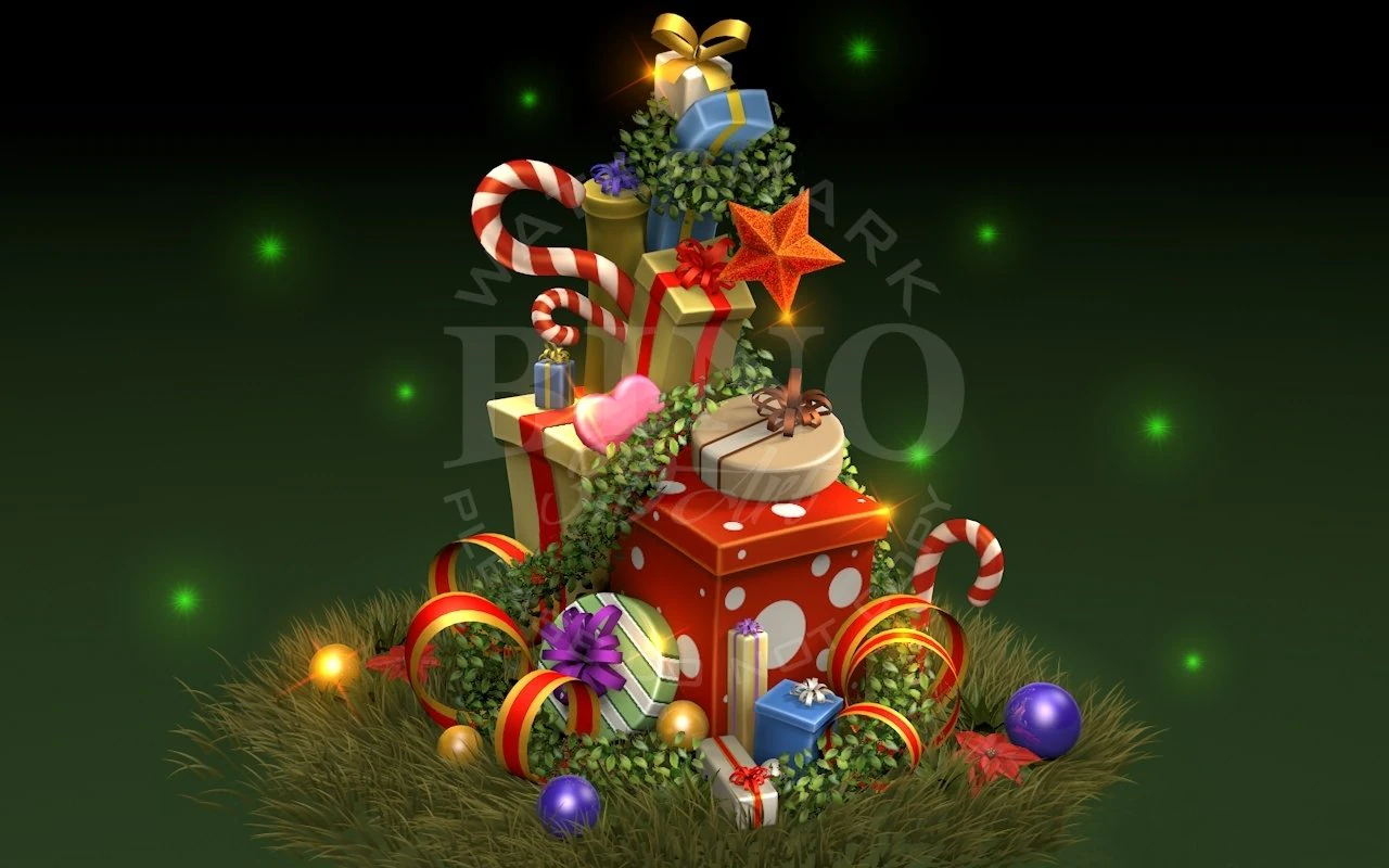 gift tower 3D Model .c4d .max .obj .3ds .fbx .stl .blend 