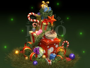 gift tower Model 3D