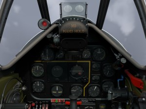 cockpit mustang p-51d 3D Model