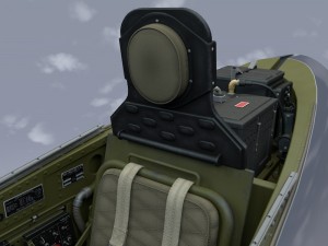 cockpit mustang p-51d 3D Model