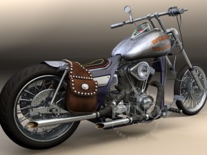 harley davidson Model 3D